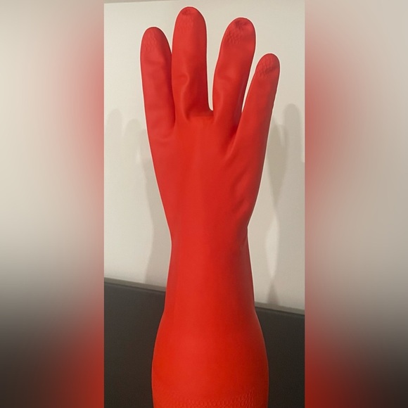 NWT MR.SIGA Reusable Dish Washing Gloves with Copper Nanoparticles, Latex Gloves - Picture 3 of 7